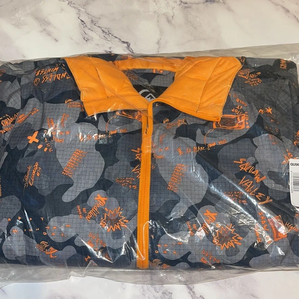 🔥Quicksilver Mission Printed Insulated Snow Jacket NWT - Picture 5 of 5